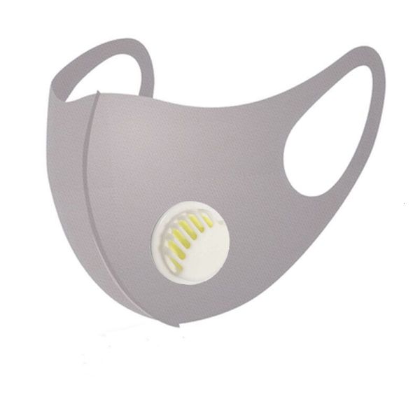 

washable ice breathing face mask valve mouth reusable cover anti dust pm2.5 respirator anti-bacterial silk cotton masksoutletrxpg