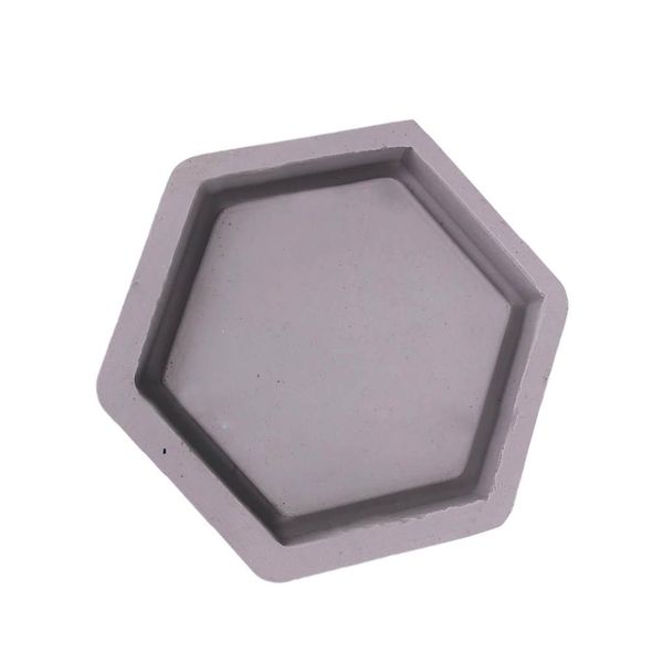 

hexagon flower pots mold planter sile mould home decoration table crafts making supplies hexagon flower h wmtywo