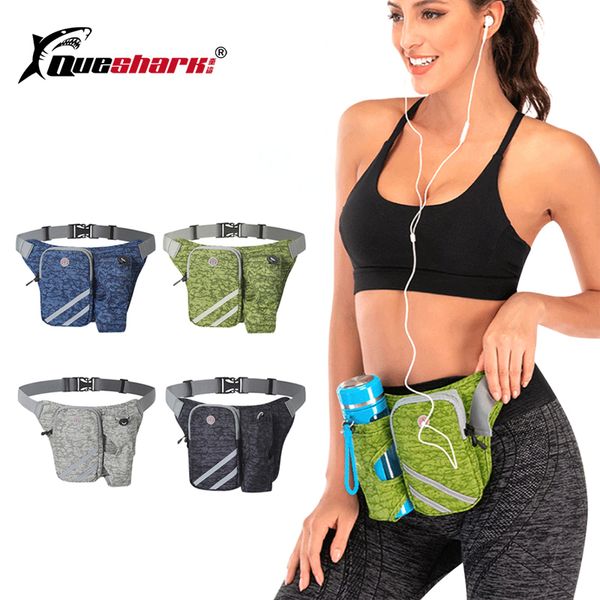 

outdoor sports running mobile phone waist men women riding mountaineering bag with water bottle holder