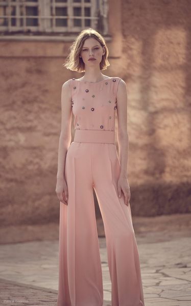 

europe and the united states 2021 early spring new fashion temperament nail bead flower vest jumpsuit women long waist tie, Black;white