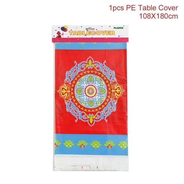 

fengrise ид пе скатерть одноразовая партия скатерть ид мубарак фестиваль партии рамазан декор исламская партия мусульманская принадлежности