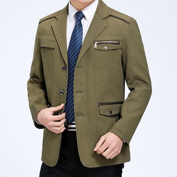 

2021 new middle-aged man spring male jacket fashion jackets size m-xxxl 4xl 5xl dp4b, Black;brown