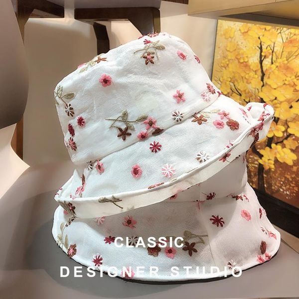 

new fashion reversible soft breathable bucket hats fisherman caps for women gorras summer beach vacation vintage pink frolar, Blue;gray