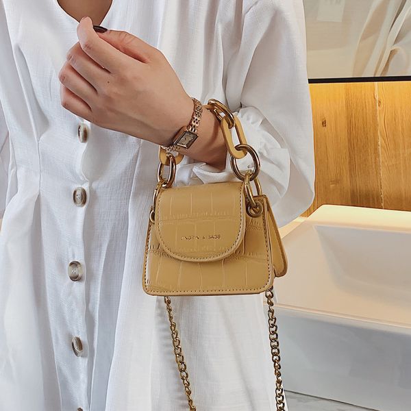 

мини-сумка женщин и кошелек мода new stone pattern crossbody цепи плечо сумка женщина муфты