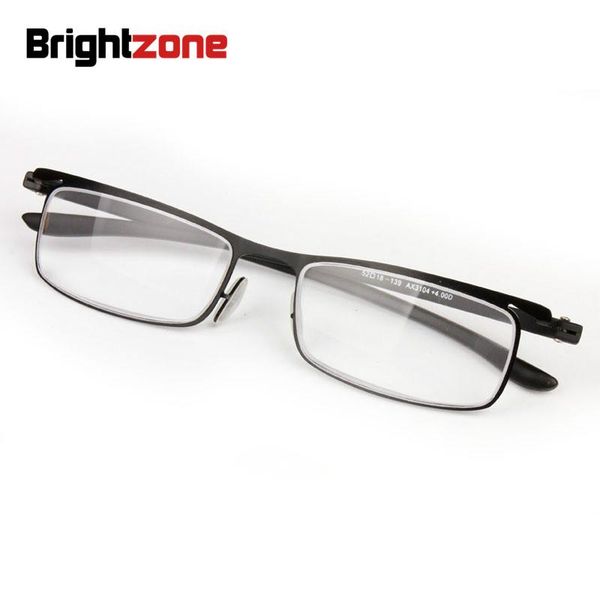 

sunglasses brightzone black unbreakable reading glasses men women ultralight rimless frame toughness presbyopic diopter anti fatigue lens, White;black