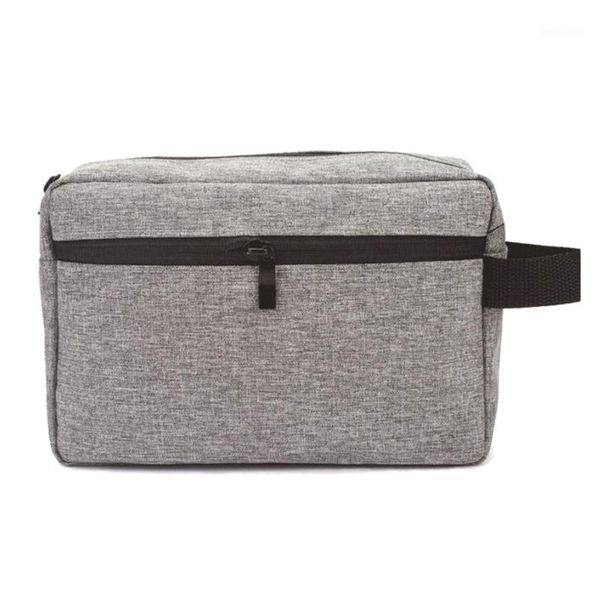 

cosmetic bag oxford cloth toiletry makeup large capacity storage outdoor organizer solid travel lightweight portable wash pouch1