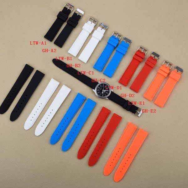 

черный мужской резиновый резиновый ремень, 16 мм 18 мм 20 мм 22 мм 24 мм 26 мм 28 мм водонепроницаемый силиконовый штырь пряжки бахрем, часы, Black;brown