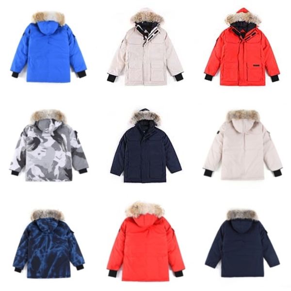 

christmas mens clothing hooded jacket old school hip hop new winter canda coat high street printing pullover winter jacket #qa783779, Black