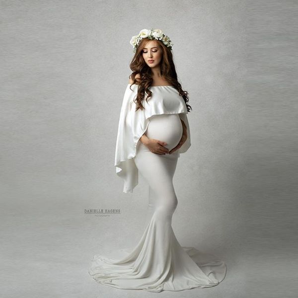

white maternity dresses for pshoot elegant pregnant women long maternity clothes pgraphy pregnancy dress maxi with cloak
