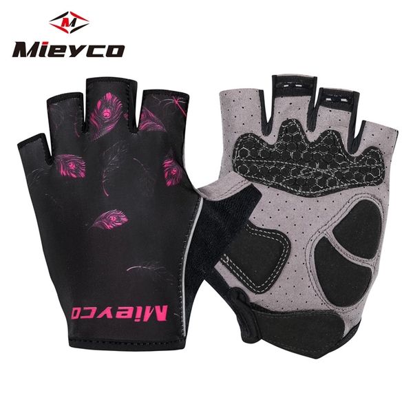 

women shockproof sports gloves cycling gloves breathable washable half finger riding motorcycle mtb bicycle bike gloves 201022, Blue;gray