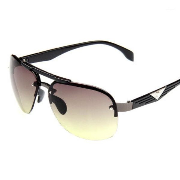 

sunglasses trendy vintage toad for men 2021 brand designer retro large frame pilot sun glasses male gradient lens shade mirror1, White;black