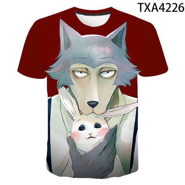 

new beastars boy girl printed cool 3d print shirts humor horror aesthetic men clothing