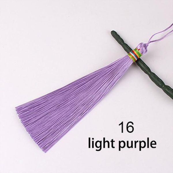 

12pcs lot 13cm diy colourful line tassel silk fringe sewing bang tassel trim decorative key tassels for curtain home decoration h jllmdr