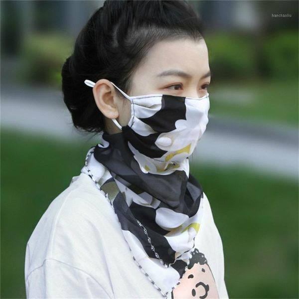 

cycling caps & masks man and woman cool magic face bandana cover tube neck scarf headband motorcycle outdoor multi-use headwear unisex1, Black