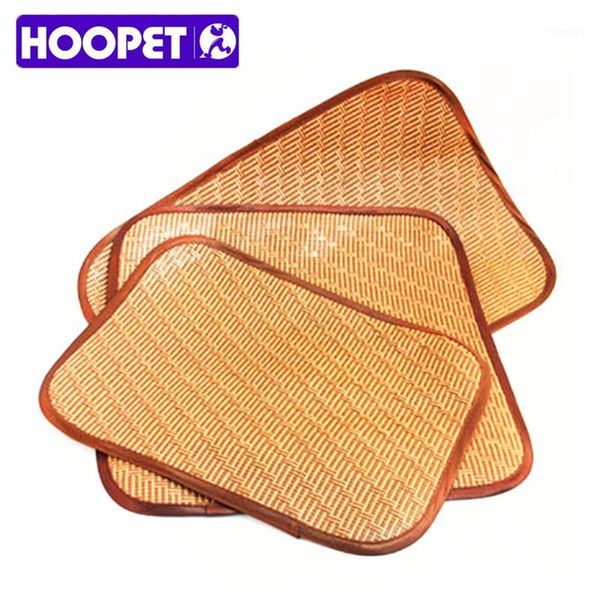 

dog houses & kennels accessories summer pet cat cooling mat rattan mattress for cushion sofa bed s m l goods supplies drop1