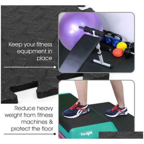 

6pcs eva foam tiles puzzle exercise mat health and fitness interlocking tiles floor protective cushion for home wor qylcyl lipper