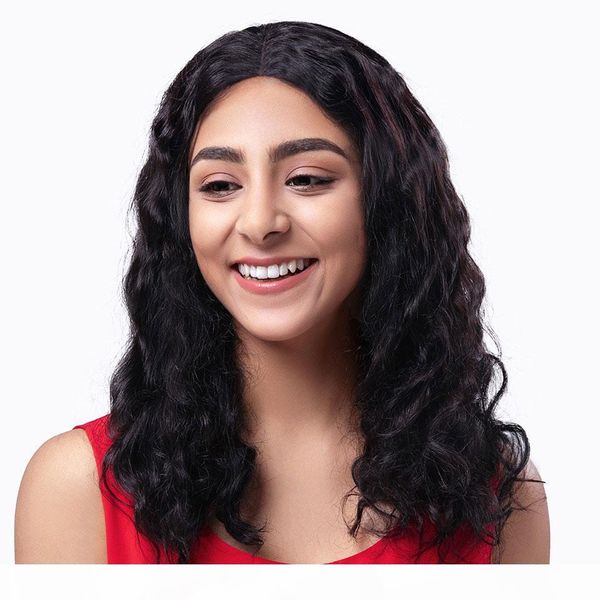 

virgin hair 4x4 lace closure wig short water deep wave bob wigs preplucked with baby hair brazilian indian malaysian hair wigs, Black;brown