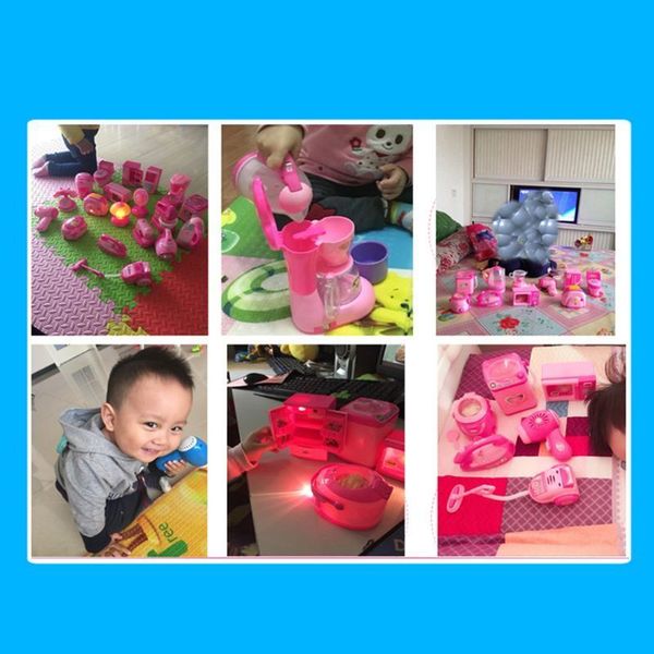 

electrical children kid boy girl mini kitchen appliance electric iron toy set dummy household pretended play gift y4ud