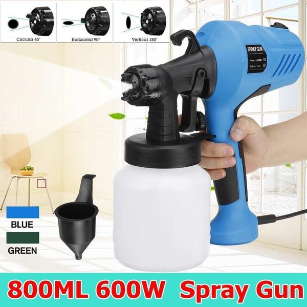 

new spray g un 600w 220v high power home electric paint sprayer 2.5mm nozzle easy spraying and clean perfect for beginner1