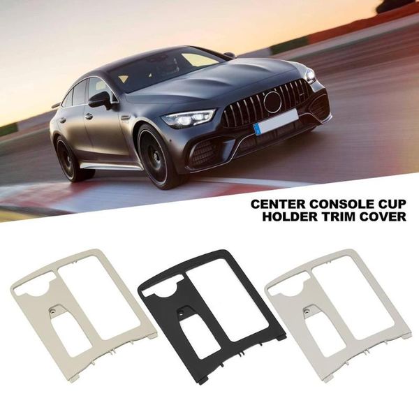 

center console cup holder trim cover abs auto interior accessories for w204 c-class 2007-2014 2046800107