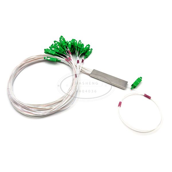 

fiber optic equipment 0.9mm steel tube plc splitter 1x32 sc/apc mini blockless 1*32 sc /apc connector