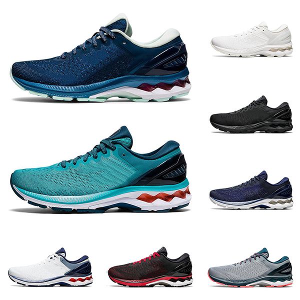 

горячие gel-каяно 27 кроссовки для мужчин женщин-инструкторов тройной черный белый лист rock классический красный мако синий мужские спортив
