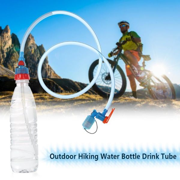 

outdoor bags water bottle drink tube cycling camping bag hydration bladder system hose kit tpu free
