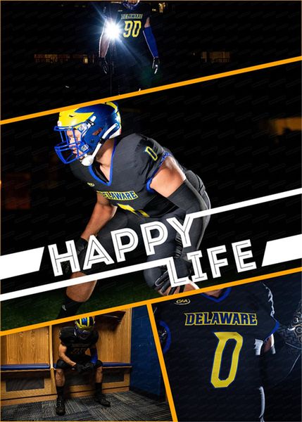 

2020 delaware black hens pat kehoe will knight thyrick pitts kedrick whitehead tim poindexter dejoun lee ncaa american football jersey