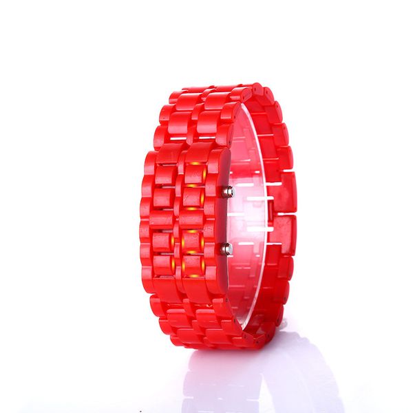 

a electronic watch students lovers fashion trend new chain watch xm-d15h, Slivery;brown