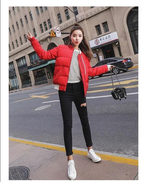 

2020 nouveau automne hiver manteau femmes mode femme doudoune femmes parkas vestes décontractée chaud parka pardessus1, Black