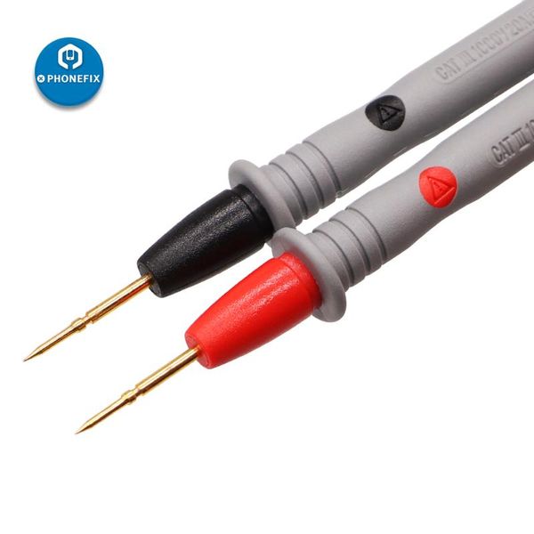 

phonefix universal lead probe needle pin for digital multimeter meter tester 10/20a needle tip wire pen cable for phone repair