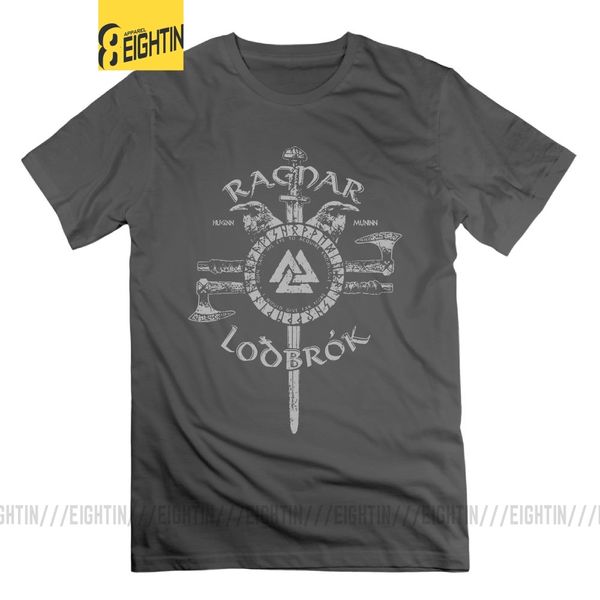 

викинги тройники great рагнар lothbrok valhalla o шеи мужской темно-серый футболка с коротким рукавом футболки designs спорта с капюшоном ho