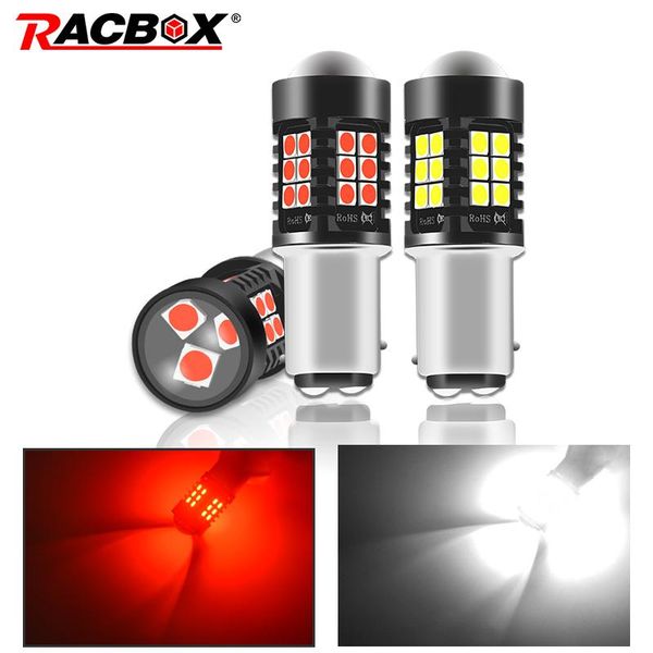 

racbox super bright 1156 ba15s p21w bau15s py21w светодиодные лампы 1157 bay15d 27smd 3030 авто лампы лампы светодиодные 12v 24v автомобиля