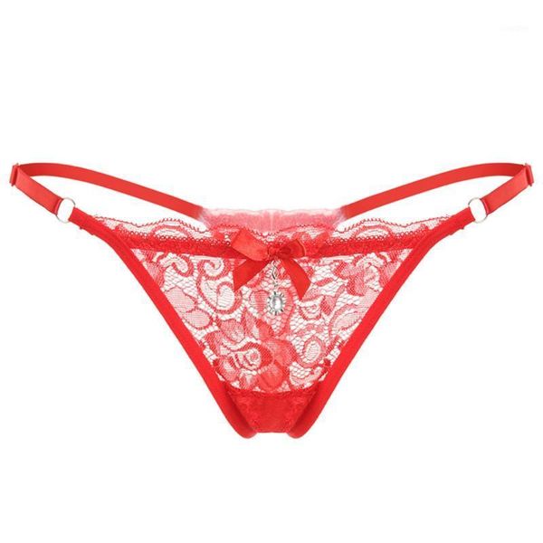 

panties pearl massage female transparent thong t pants japanese underwear1, Black;pink