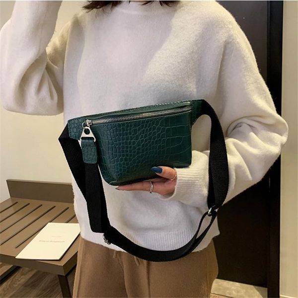 

women handbags fashion messenger bags female crocodile pattern vintage solid casual handbag cross flap 2020 new women body bag