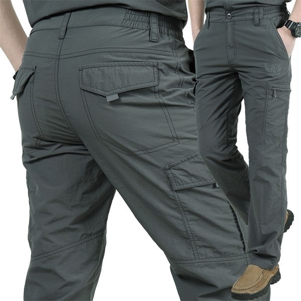 Pantaloni cargo leggeri militari da uomo Pantaloni ad asciugatura rapida Pantaloni tattici Pantaloni casual da uomo in stile militare dell'esercito 201109