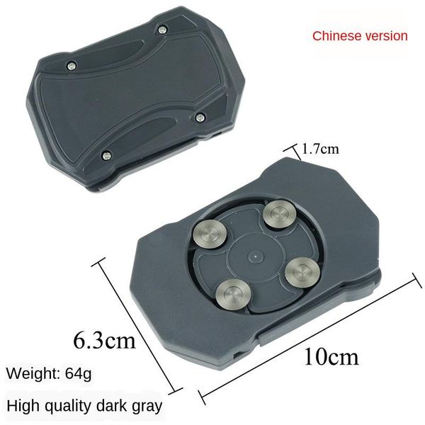 

1шт открытый многофункциональный go topless качели открывалка для бутылок инструменты выживания отдых на природе охота тактические ручной ин, Silver