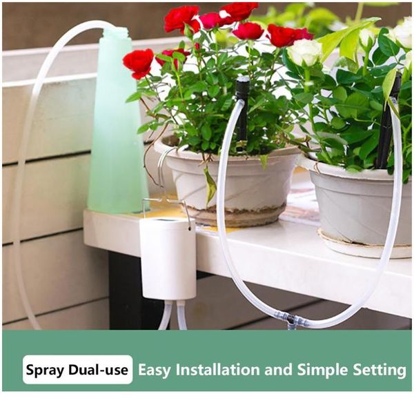 

1pcs garden equipment plant drip irrigation tool intelligent water pump sprinkler system controller matic watering bbyauz