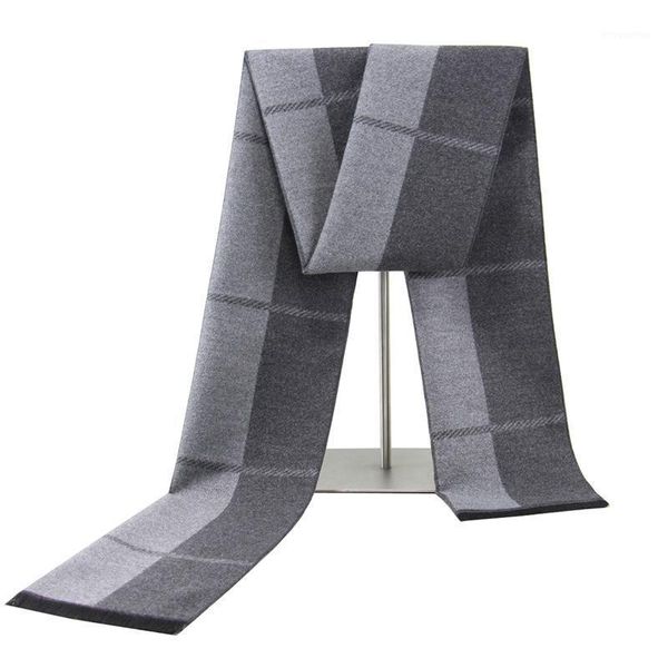 

scarf for men,men's winter scarf, warm scarf men, fashion plaid scarf,1, Blue;gray