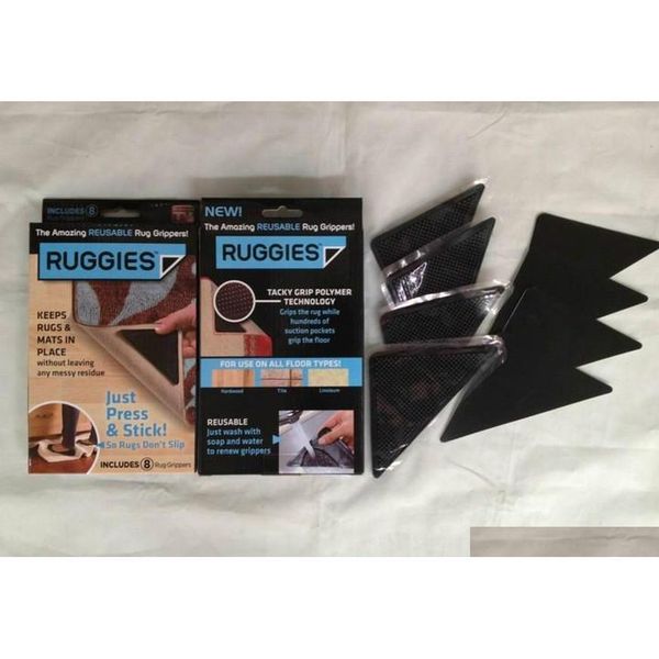 

practical 8pcs/lot 15*7.5*0.2cm rug carpet mat grippers non-slip corners pad washab qyltxk bdebaby