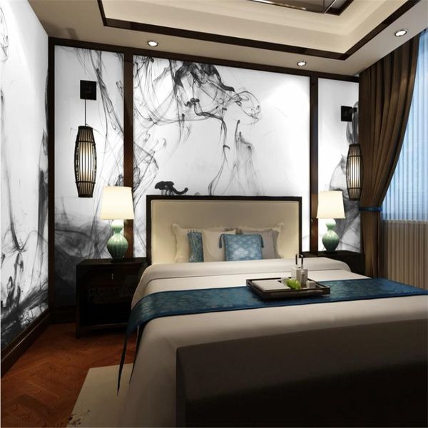 Personalizzato ad alta definizione astratta minimalista sfondo di arte della parete grigio wallpaper wallpapers moderna per soggiorno