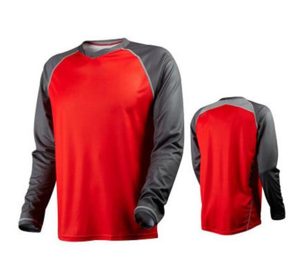 

2021 spring and autumn tide brand forest road off-road cycling jersey, polyester quick-drying racing jersey, car fan street running quick-dr
