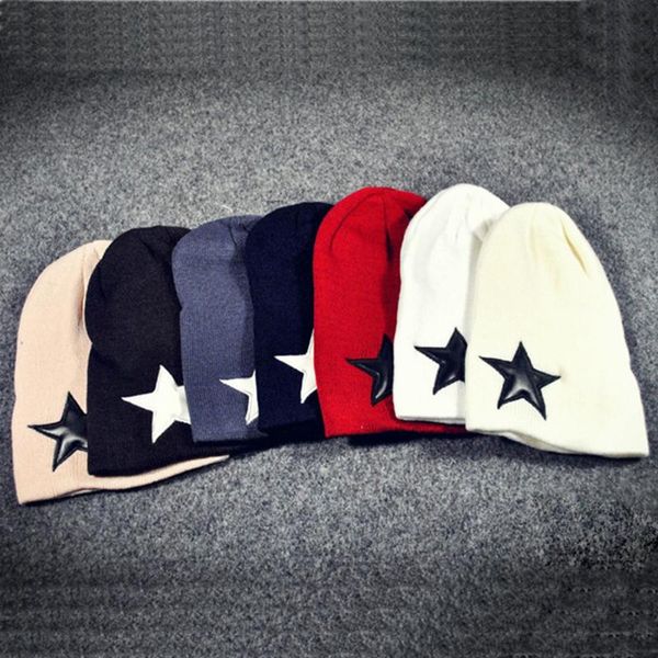 

winter fashion men warm winter hat scarf soft knitted hat cap skullies beanies cuff for women knitted caps