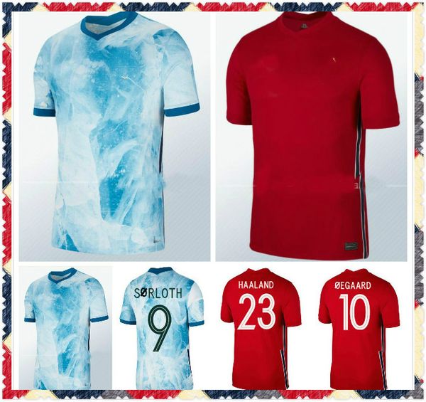 

20 21 berge king soccer jerseys 2020 2021 noruega haaland ödegaard berge king camisetas de fútbol national team football uniforms thailand, Black;yellow