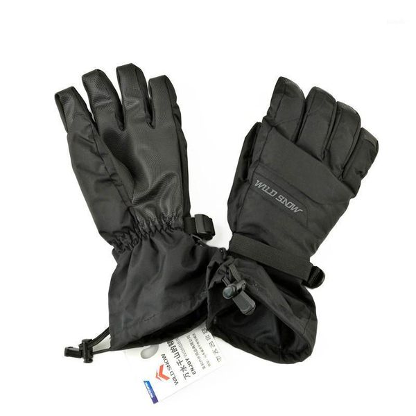 

men's ski gloves snowboard glove snowmobile riding winter warm guantes1