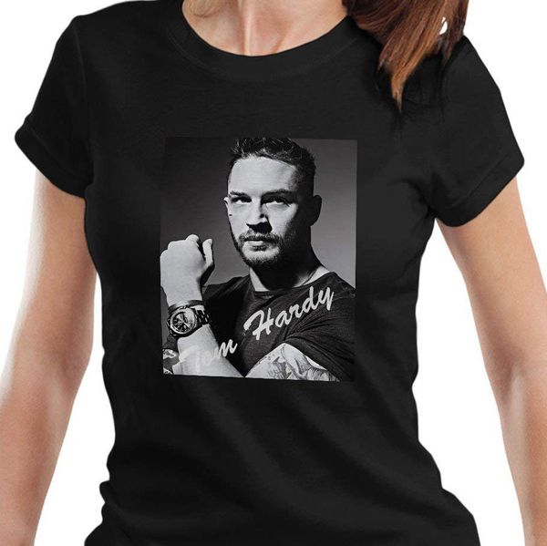 

women's tee tom hardy black and white headstribute women's t shirt 2020 summer harajuku punk funny sport hooded sweatshirt hoodie