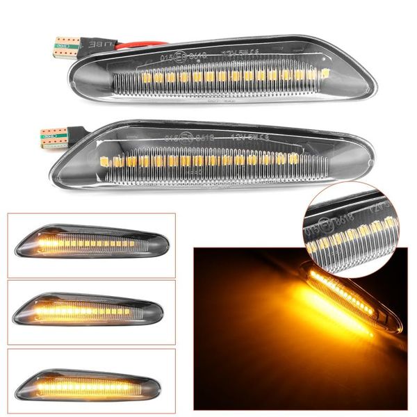 

pari led dynamic side marker turn signal light последовательная мигалка свет для e90 e91 e92 e60 e87 e82 e46 ошибка free