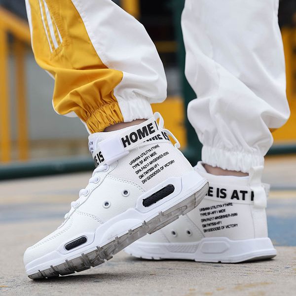 

children lace-up skateboarding kids breathable sports casual sneakers boys fashion walking shoes, Black