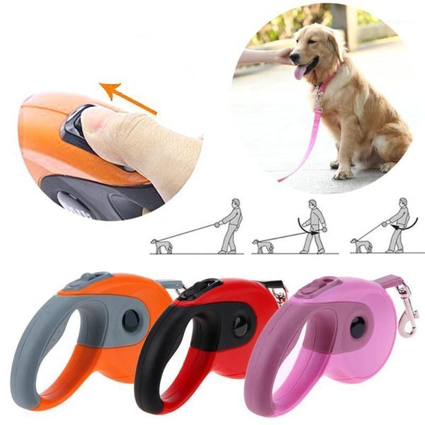 

dog leash retractable automatic flexible dog puppy cat traction rope leash for small medium dogs cat pet products1