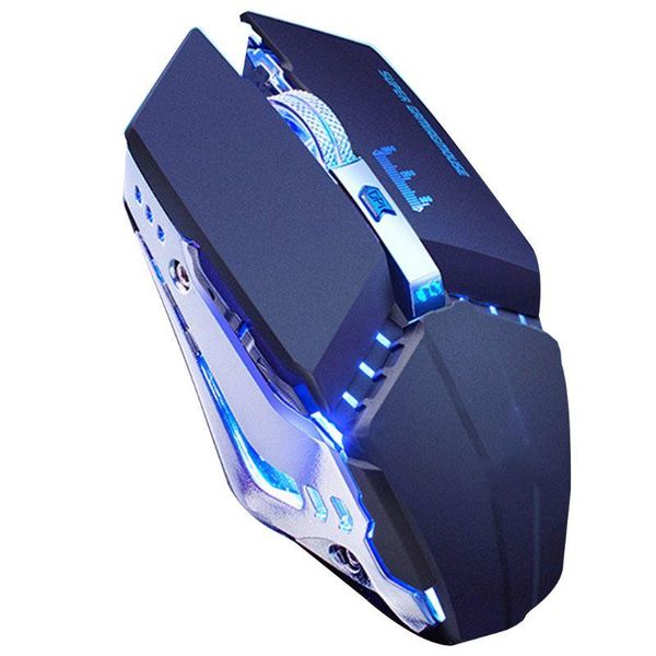 

mice 2.4ghz usb wireless rechargeable mechanical gaming mouse silent optical